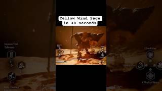 Yellow Wind Sage Revenge Kill in 40 seconds #blackmythwukonggameplay #wukong #yellowwindsage #ps5