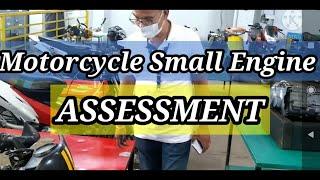 MOTORCYCLE SMALL ENGINE SERVICING ASSESSMENT@DITE DAVAOConduct by TESDA KORPHIL ASSESSOR