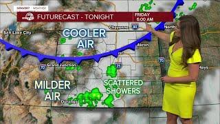 Evening storms around Denver metro; more storms Friday