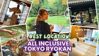 24 Hours In A Luxury Ryokan | Where To Stay in Central Tokyo 