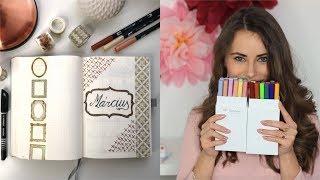 Papír-írószer HAUL + Márciusi BuJo | Viszkok Fruzsi