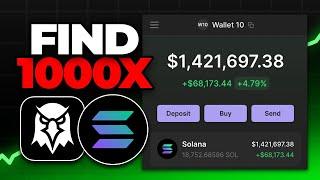 How To Find 1000x Solana Memecoins (Get Rich with Memecoins FULL GUIDE)