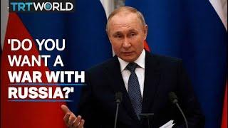 Putin answers French reporter on the Ukraine crisis