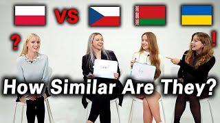 Polish Language | Can Ukrainian, Czech and Belarusian Speakers Understand It? (Slavic Languages)