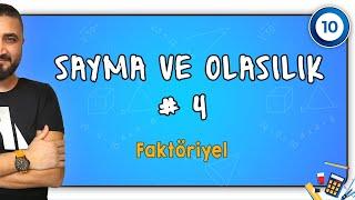 Sayma ve Olasılık 4 | Faktöriyel |10.SINIF MATEMATİK | Rehber Matematik