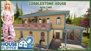 Cobblestone House Full Build and Tour, Realtime HF2