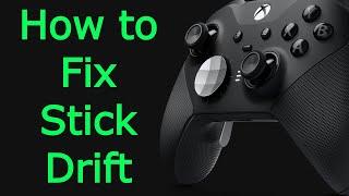 How to Fix Stick Drift Fast and Easy on Xbox Elite Controller without opening it up