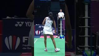 How did Pusarla V. Sindhu get that back? #shorts #badminton #BWF