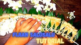 How to Make a Fijian Salusalu Inspired Lei