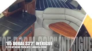 2005 Doral Intrigue 33'2" for sale by Boats International