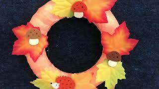 Dječji jesenski vjenčić/Autumn kids wreath