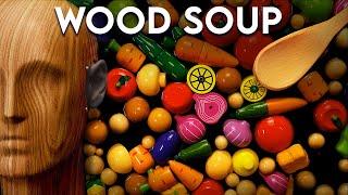 ASMR - WOOD SOUP ONLY! Sleep and Tingle to Your Most Requested Trigger - Soo Satisfying (Ear to Ear)