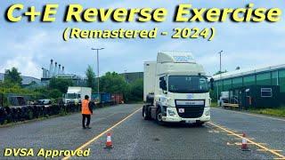 C+E | Artic | Class 1 - Reversing Exercise For DVSA Module 3a Test 2024