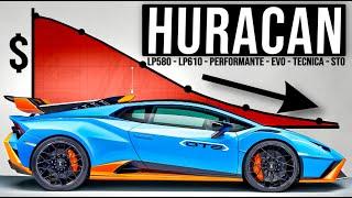 The Fastest and Slowest Depreciating Lamborghini Huracans