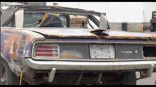 TRAGEDY STRIKES A VERY RARE CUDA CONVERTIBLE.