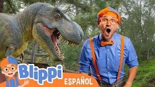 ¿Cuántos dinosaurios conoces? | Blippi Español | Videos educativos para niños | Aprende y Juega