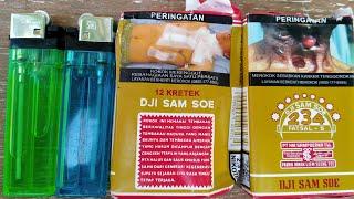 Tutorial rokok dji sam soe yang keras susah di isap.