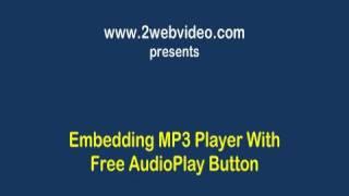 Embed MP3 Player In Your Website, Easy & Fast