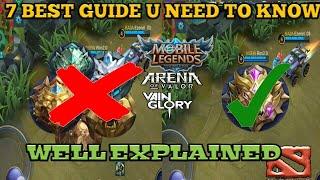 7 THINGS PRO's DOING AND NOOB DON'T | ALL U NEED TO KNOW | MOBILE LEGENDS