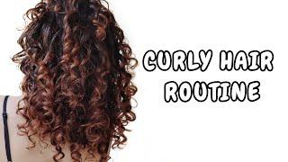 My Updated CURLY HAIR ROUTINE 2020 | Madhushree Joshi