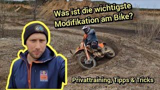 Das WICHTIGSTE TUNING | Welche MOTOCROSS STIEFEL & wie läuft ENDURO DM ab | LIFE beim PRIVATTRAINING