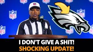 REFEREE WHO PENALIZED EAGLES MAKES SHOCKING COMMENT! THERE WILL BE SERIOUS CONSEQUENCES! EAGLES NEWS