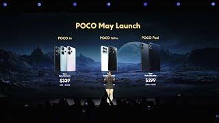 POCO May Launch Recap - In Just 8 Minutes, Revisit the POCO F6 Series Launch in Dubai