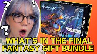 What's in the FINAL FANTASY X Magic: The Gathering GIFT BUNDLE!?
