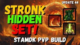 NOBODY talks about this SET!  Stamdk PVP Build - ESO Gold Road