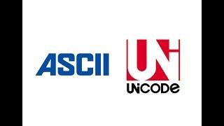 ASCII and Unicode Character Sets