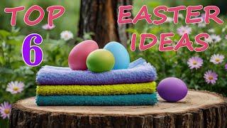 Incredible!6 best towel/napkin ideas for EasterEasy and very fast!