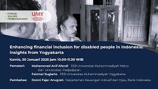 FKP 2025 01 30  Enhancing financial inclusion for disabled people in Indonesia: insights  Yogyakarta