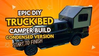 DIY Truck Bed Camper Build Start to Finish