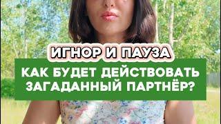 Игнор и пауза. Как будет действовать загаданный партнёр?