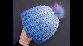 Easy Crochet Hat. NO Increasing NO decreasing. Crochet Plough hat