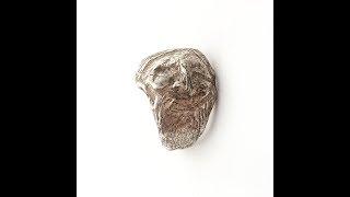 Mens Silver Biker / Rocker Ring | Grotesque Man | Statement Jewelry | LUGDUN ARTISANS