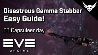 EVE Online - POWERFUL Stabber fit T3 Disastrous gamma