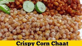 Crispy Corn Chaat in 2 flavour by cooking with zainy#recipe