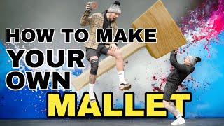 HOW TO MAKE YOUR VERY OWN WOODEN MALLET!! using off cuts of timber