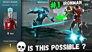 Taking Ironman To #1  | is This Possible ? | Shadow Fight Arena