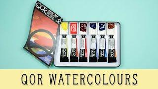 QOR Watercolour First Impressions Review - Introductory Set