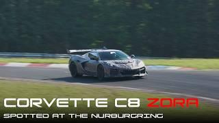 2025 Chevrolet Corvette C8 ZORA Prototype Spied Testing At The NÜRBURGRING