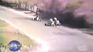 Go Kart Crash, Adam's Cart Track - RealTV