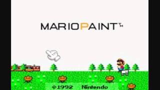 Mario Paint - 1992 - Title Screen