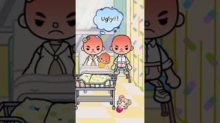 Bald family sad story toca boca || Toca life world #tocaboca #shorts