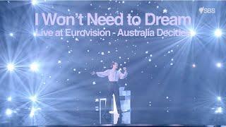 Jude York -  I Won't Need to Dream (Live at Eurovision Australia Decides 2022)