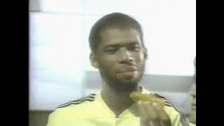 Pioneer Chicken: Fish & Chips meal (Kareem Abdul-Jabbar) (fast-food commercial, October 1981)