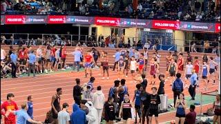 2023 NYC Armory Track 55m Dash at Malloy Stanner Games 1/15/23, Andrew Teh Xavier HS