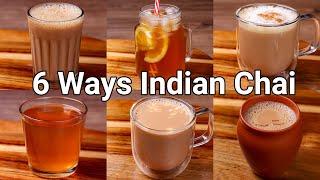 6 Types of Indian Chai or Tea for this Winter | 6 Most Popular Famous Indian Tea Chai Recipes