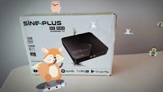 Sine Plus 4K Max Android TvBox Sürprizlerle Dolu